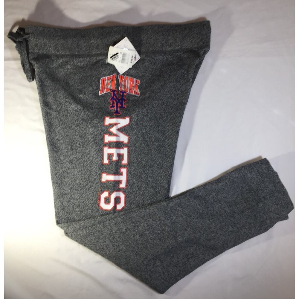 Genuine Merchandise New York Mets Jogger Pants Women's XS Grey Team Logo MLB